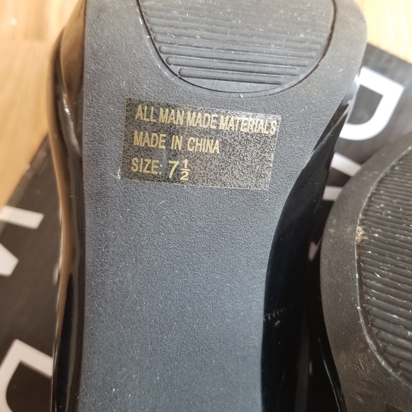 💕Black Wild Diva Peeptoe Heels💕 - Picture 8 of 8